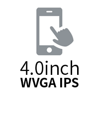 4インチWVGA(480x800)IPS液晶